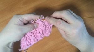 Нежный узор спицами для ваших изделий