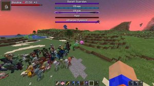 Guardian Mobs vs Ultimate Undead Modded Raid | Minecraft Mob Battle