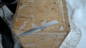 НОЖ ИЗ СТАЛИ 9ХФ