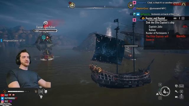 Skull and Bones PVP! WITH FIRE THROWER!!! (and a MYSTERIOUS creature!) (BETA GAMEPLAY) смотреть онлайн