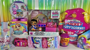 Сюрприз MIX! LOL SURPRISE SOOO MINI! RAINBOCORNS POCKET PUPPYCORNS, LOL HOUSE OF SURPRISES, TROLLS