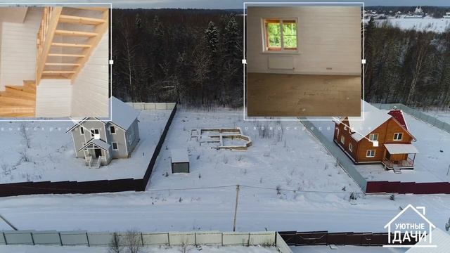 Уютные-Дачи. РФ | Недорогие готовые загородные дома и коттеджи из бруса от застройщика