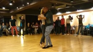 Nelson's Kizomba Demo in Copa Taiwan, Jan.2016