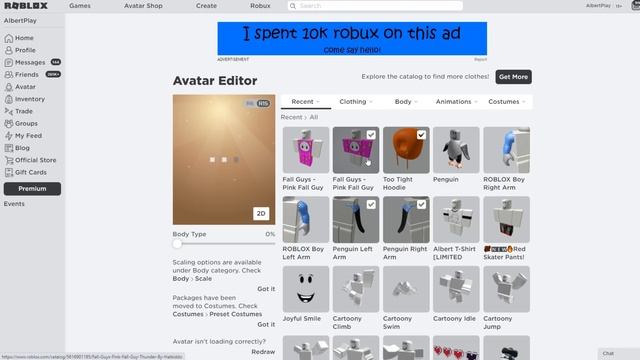 Как Сделать ЧЕЛИКА из Fall Guys в ROBLOX? | Роблоксер Альберт смотреть онлайн
