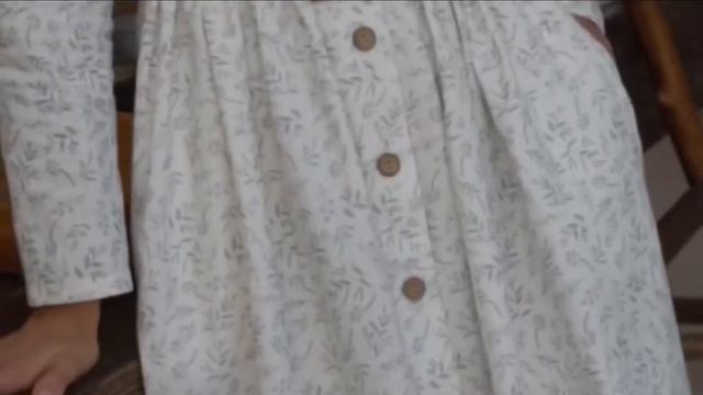 Показываю с чем и как носить платье-халат изо льна Molinialife.