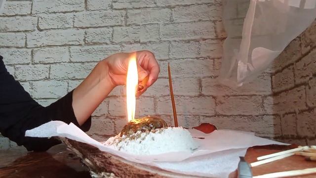 Отливка восковой свечой на дорожный камень и соль, снятие блокировок, импульс к реализации идеи.