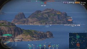 Крейсер Котовский.Морской бой-6.Игра World Of Warships