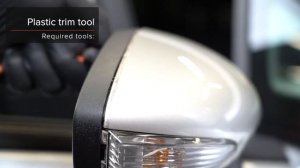 How to replace wing mirror cover FORD FIESTA JA8 [TUTORIAL AUTODOC]