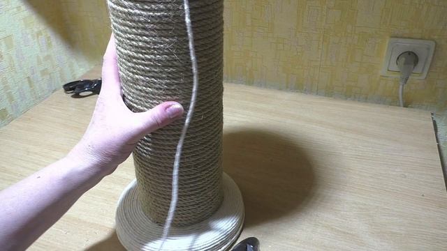 КОГТЕТОЧКА ДЛЯ КОШЕК СВОИМИ РУКАМИ. ИЗ ТОГО ЧТО БЫЛО.