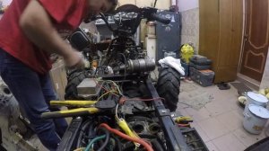 Установка зажигания на Стелс 500GT
