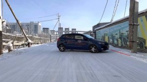 Разворот в ограниченном пространстве.