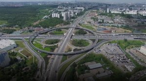 Строительство хордовых автомагистралей в Москве (2021)