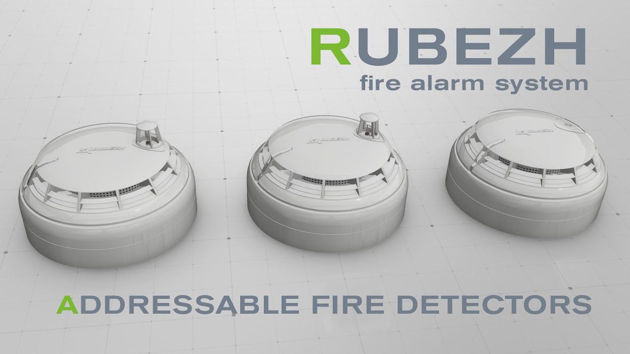 RUBEZH Addressable Fire Detectors (Fire alarm system R3500 series)