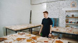 Стол из эпоксидной смолы _ Стол река _ Мебель и панно