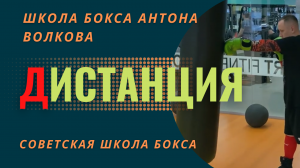 Техника бокса | Дистанция | Базовое упражнение в боксе | Школа бокса Антона Волкова