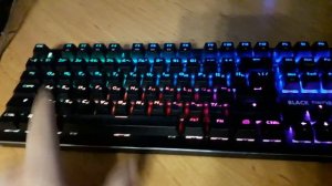 Обзор механической клавиатуры DEXP BLACK SWORD RGB!