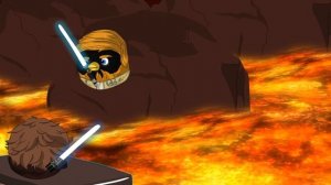 Angry Birds Star Wars Episode 3: Revenge of The Sith : Anakin Vs Obi-Wan | High ground Scene