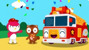 Learn colors with Miniforce | Minipang Rescue | Monsters on the playground | Mini-Pang TV 2D Play