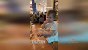 Наталия Фриске с дочкой Луной в любимом гриль баре!