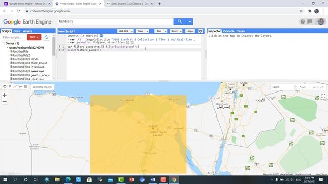 بدء التعامل مع Google Earth Engine د/ رشا صابر نوفل. смотреть онлайн