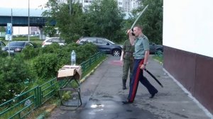 Боевая подготовка казако ХКО "Южное Бутово"