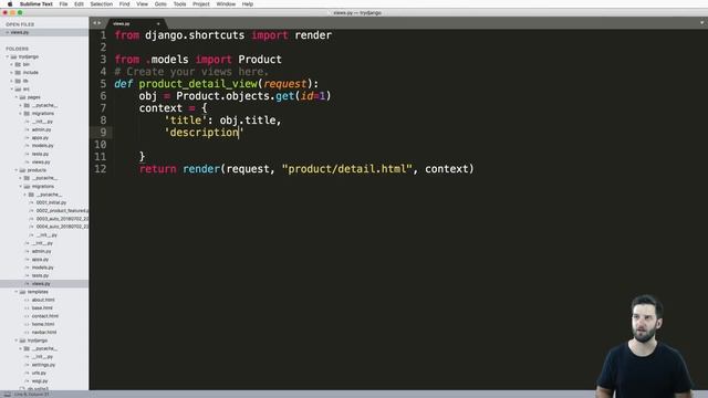 Try DJANGO Tutorial - 21 - Render Data from the Database with a Model смотреть онлайн
