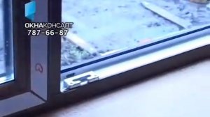 Установка окна ПВХ  Обсада  Окосячка