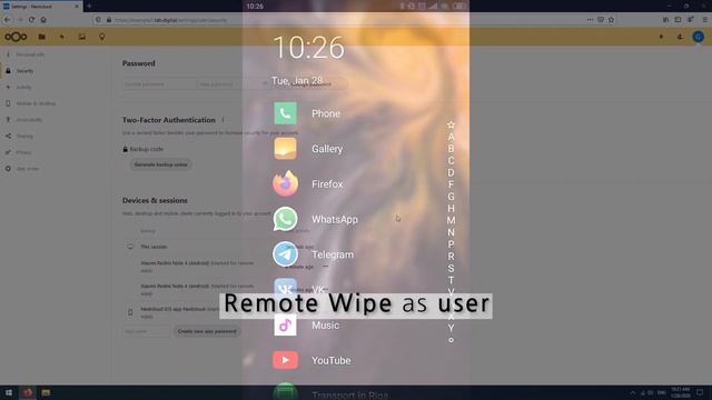 How to Use Remote Wipe in Nextcloud смотреть онлайн