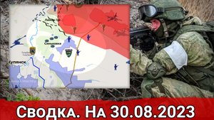 Бои в районе Синьковки и масштабный обмен ударами между ВС РФ и ВСУ. Сводка на 30.08.203 г.