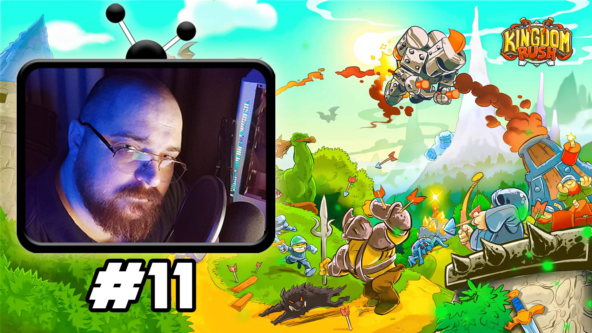 Kingdom Rush(Ветеран) - #11 ►🤣Тихолесье🤣 #Perendukin #kingdomrush