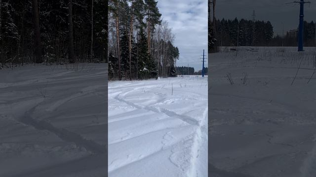 Вспомним прошлый сезон Сноубайка 😉 Хотите тоже кататься зимой на своем эндуро! #shorts