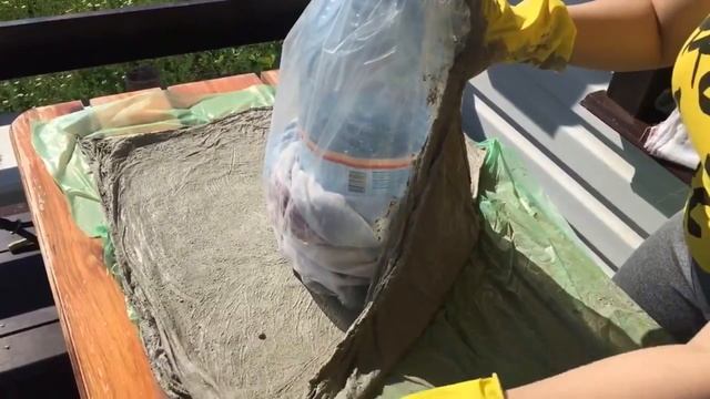 Кашпо из бетона своими руками. 1 часть #кашпо #своимируками #длядома