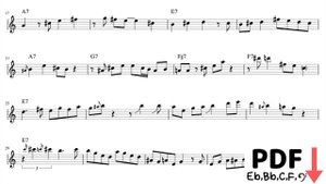 Maceo Parker - "Sister Sadie" Alto Saxophone Solo Transcription