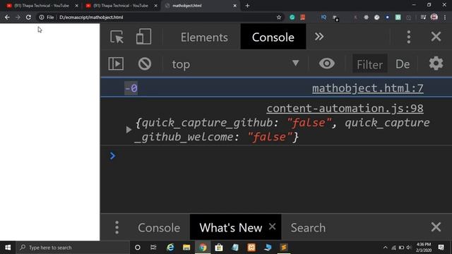 ES6 #13: Math Object in JavaScript | Math.sign(), Math.trunc() in ES6