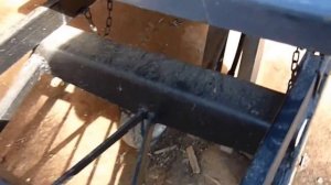 Устройство подъемника на дровокол Горыныч