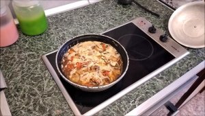 быстро и просто плов из окорочка в сковороде
