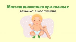 Массаж животика при коликах: техника выполнения