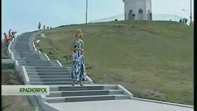 Енисей-регион о благоустройстве на Караульной горе