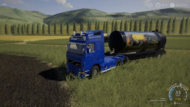 Farming Simulator 2019 mods Volvo FH12 смотреть онлайн
