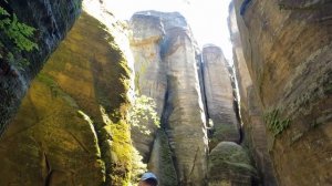 The rocky city of Adrspach in the Czech Republic (Скальне місто Адршпах у Чехії) 4К