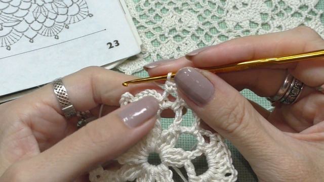 Уникальный мастер-класс по квадратной салфетке. Часть 1. смотреть онлайн