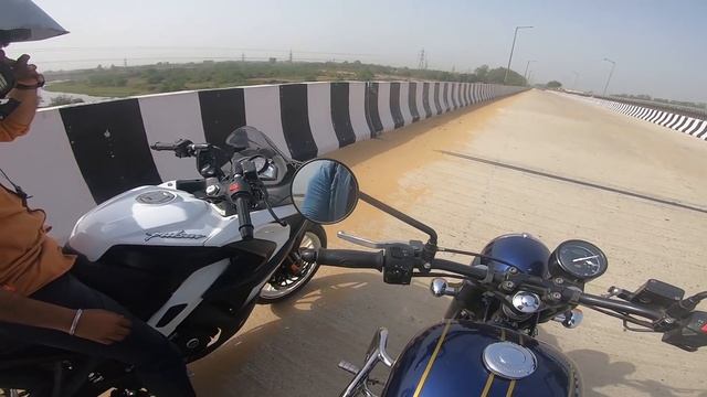 Bajaj RS200 Bs6 Vs Jawa 42 Top End Race Ab Ayega Maza | Ksc Vlogs смотреть онлайн