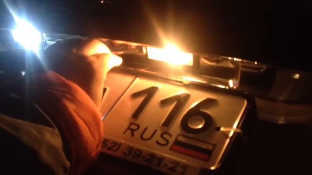 Замена лампочек в плафоне подсветки номера Renault Duster 2 смотреть онлайн