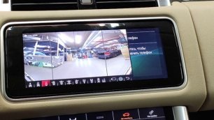 Установка системы кругового обзора на Range Rover Sport 2018