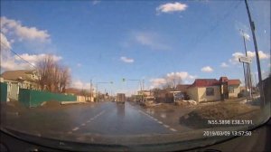 Driving in Moscow region: Москва - Шатура - Северная Грива 09/03/2019 (timelapse)
