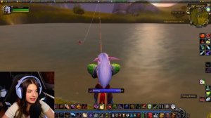 ASMR | Fishing at Sunset in Classic TBC WoW & Chatting 🎣 (Whispered, Ambience)