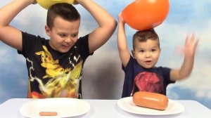 БОЛЬШОЕ против МАЛЕНЬКОГО Обычная еда!!! ЧЕЛЛЕНДЖ от ЕГОРКА STAR !!!