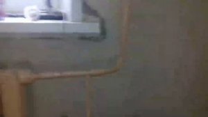 Пробую отштукатурить монтажную пену подоконник 1