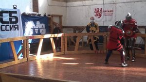 ИСБ турнир "En Garde!".Москва. Мужчины. Баклер меч. бой 23. Петрик Алексей VS Церковный Михаил