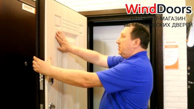 Видеообзор. Входная металлическая дверь с терморазрывом Бульдорс Термо-1 смотреть онлайн